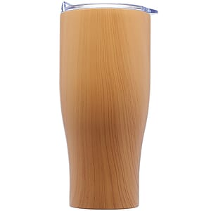 27 oz Stainless Steel Insulated Tumblers with Clear Lids
