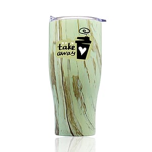 27 oz Stainless Steel Insulated Tumblers with Clear Lids
