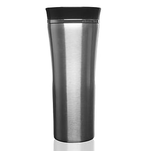 16 oz. Two-Tone Steel Travel Mugs