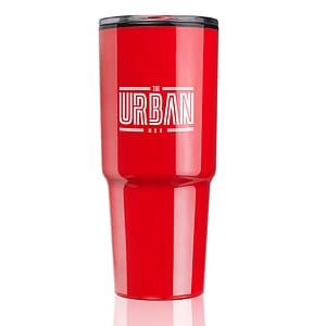 32 oz. Barton Plastic Double Wall Travel Mugs