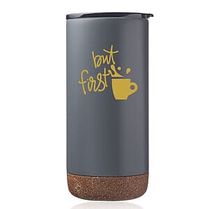 16 oz. Cork Bottom Travel Tumblers