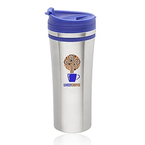 15 oz.  Mia Insulated Stainless Steel Travel Mugs