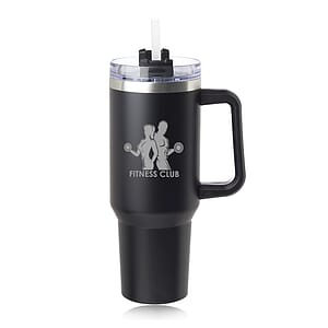 40 oz. Alps Stainless Steel Travel Mugs with Handle