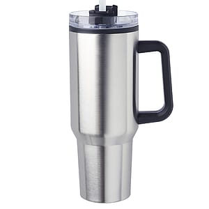 40 oz. Hugo Plastic Interior Stainless Steel Travel Mugs