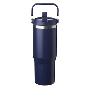 30 oz. Bronx Stainless Travel Mug with Carrying Handle