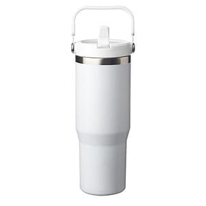30 oz. Bronx Stainless Travel Mug with Carrying Handle