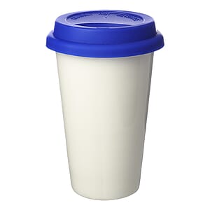 11 oz. Double Wall Ceramic Tumblers with Lid