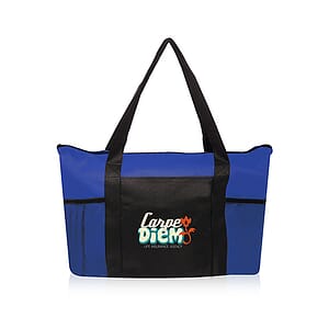 Zippered Non-Woven Tote Bags
