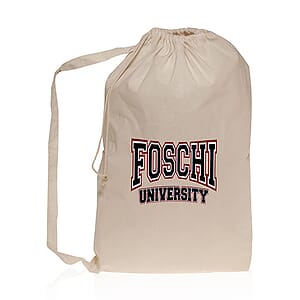 Collegiate Natural Cotton Laundry Bags