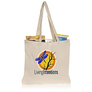 Natural Cotton Tote Bags 