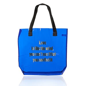 Savanna Clear Plastic Tote Bags 
