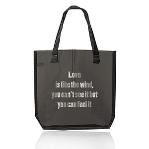 Savanna Clear Plastic Tote Bags 