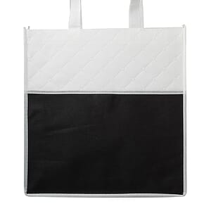 Reusable Quilted Pocket Grocery Tote Bags