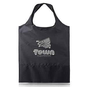 Clemenza Large Polyester Shopper Tote Bag