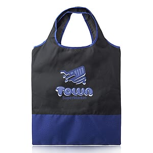 Clemenza Large Polyester Shopper Tote Bag