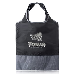 Clemenza Large Polyester Shopper Tote Bag