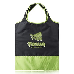 Clemenza Large Polyester Shopper Tote Bag