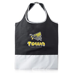 Clemenza Large Polyester Shopper Tote Bag