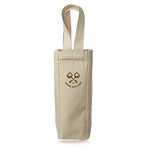Lolo Single Bottle Canvas Wine Totes