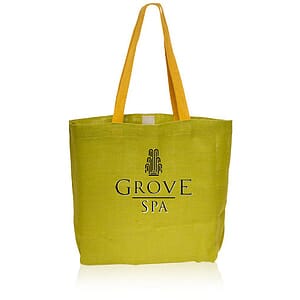 Natural Jute Fiber Carry-On Tote Bags