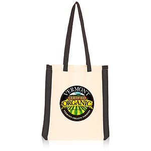 Side Stripes Cotton Tote Bags