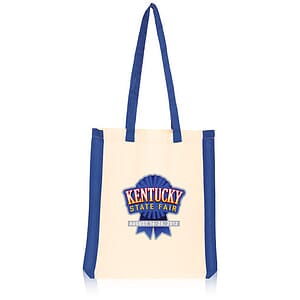 Side Stripes Cotton Tote Bags