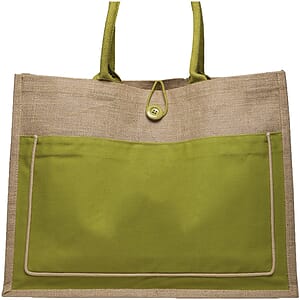 Cotton Pocket Jute Tote Bags