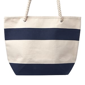Striped Canvas Tote Bags