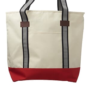 Large Sea Coast Polyester Tote Bags  