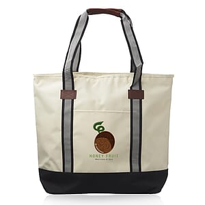 Large Sea Coast Polyester Tote Bags  