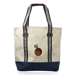 Large Sea Coast Polyester Tote Bags  