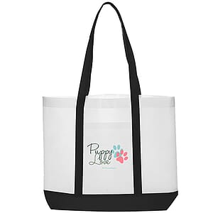 Trim Color Non-Woven Tote Bags
