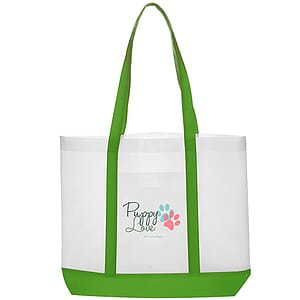Trim Color Non-Woven Tote Bags