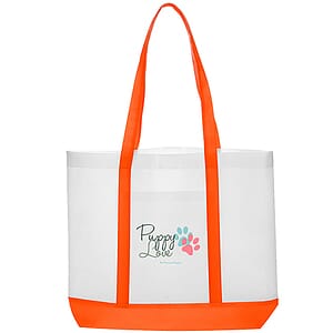 Trim Color Non-Woven Tote Bags