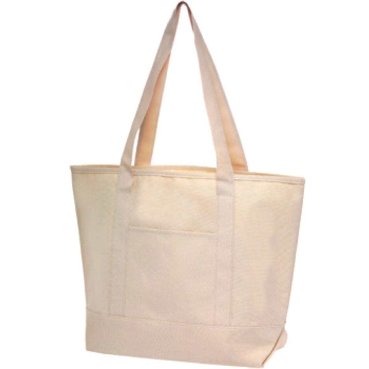 Front Pocket Canvas Tote Bags