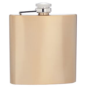 6 oz. Murano Stainless Steel Hip Flasks