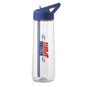30 oz. Fitness Plastic Water Bottle with Sip Straw