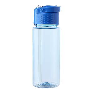 17 oz. Transparent Plastic Water Bottle with Carrying Handle