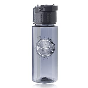 17 oz. Transparent Plastic Water Bottle with Carrying Handle