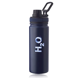 Houston 23 oz. Stainless Steel Water Bottle with Carrying Handle