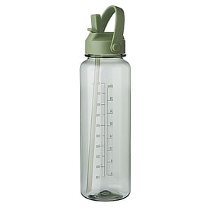 40 oz. Stella Plastic Water Bottle with Measurements