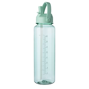 40 oz. Stella Plastic Water Bottle with Measurements