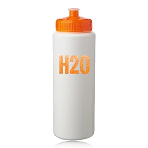 32 oz. HDPE Plastic Sports Water Bottles