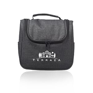 Road Trip Heathered Toiletry Bags