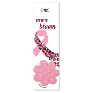 Seed Paper Shape Bookmark