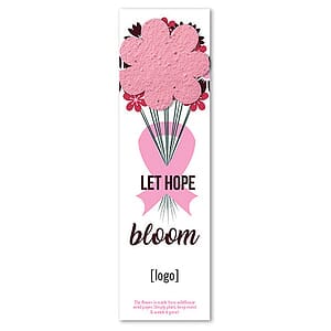 Seed Paper Shape Bookmark
