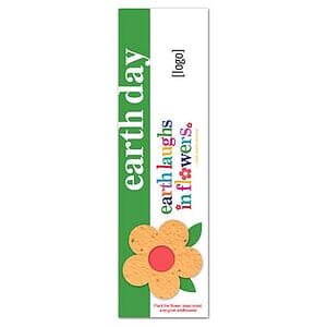 Seed Paper Shape Bookmark