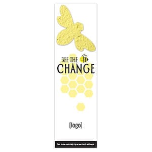 Seed Paper Shape Bookmark