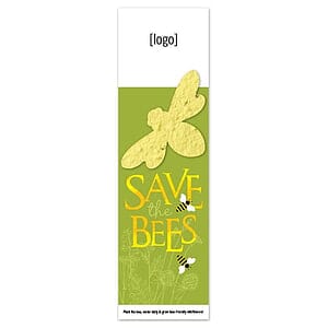Seed Paper Shape Bookmark