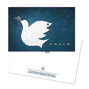 Seed Paper Shape Postcard
